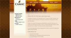 Desktop Screenshot of camac.com